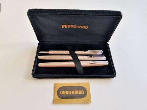 Vintage waterman piece - vintage, 3-piece