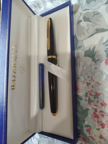 Waterman carene black - black, laque